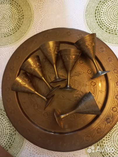 Набор Кумган с рюмками