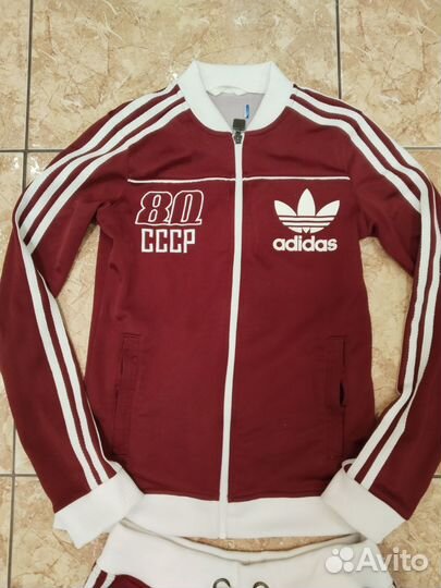 Женский спортивный ретро костюм adidas СССР