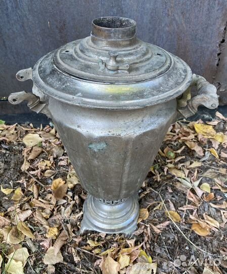 Самовар на дровах СССР рюмка