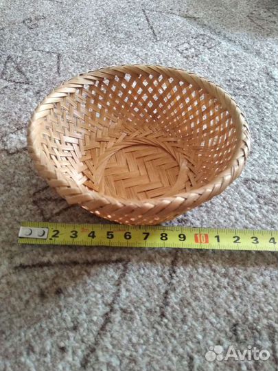 Хлебница плетеная
