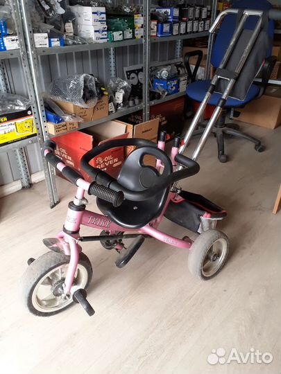 Детский трехколесный велосипед бу