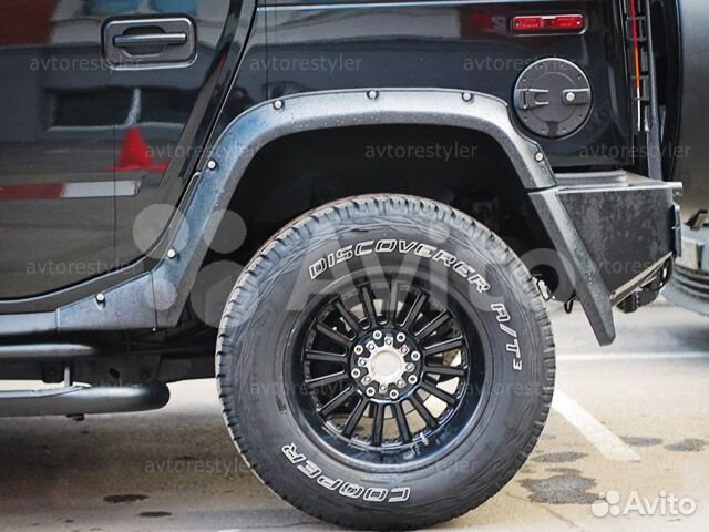 Расширители арок Hummer H2 E&G +100 мм шагрень