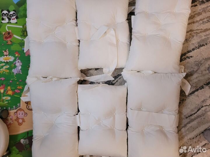 Бортики в детскую кроватку бу