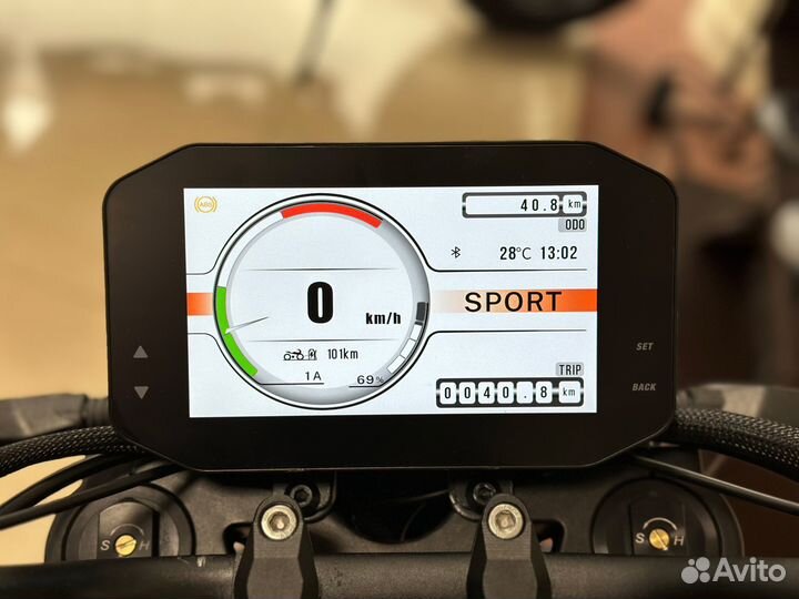 Мотоцикл электрический Alrendo TS Bravo