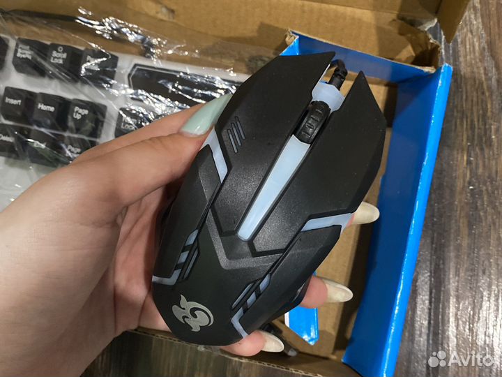 Игровой набор мышь и клавиатура