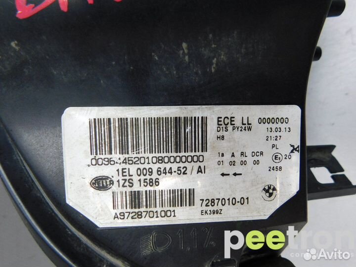 Б/У Б/У Фара правая б/у Ксенон. Без блока и ламп