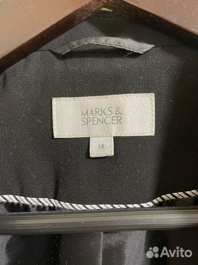 Пиджак черный Marks Spencer M/l