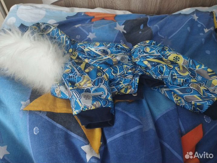 Комбинезон для собак зимний