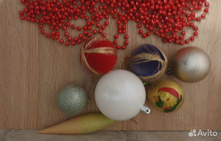 Новогодние украшения цена за все