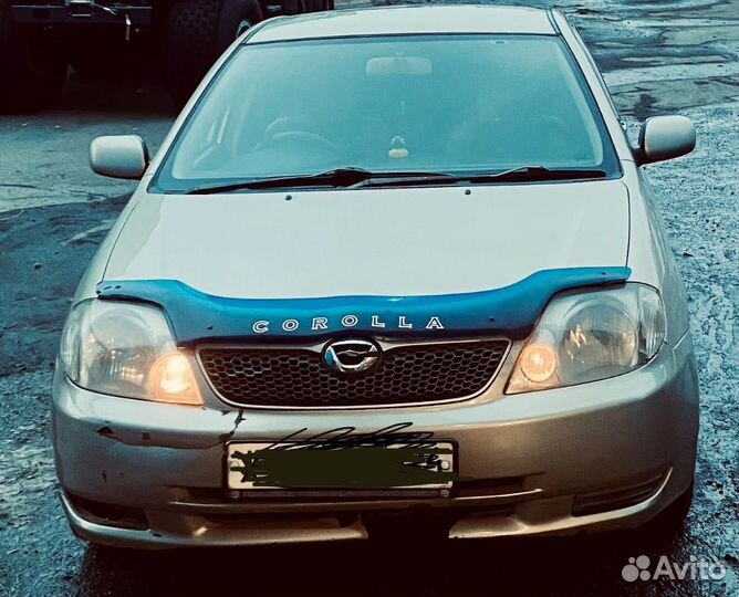 Бампер toyota corolla 120