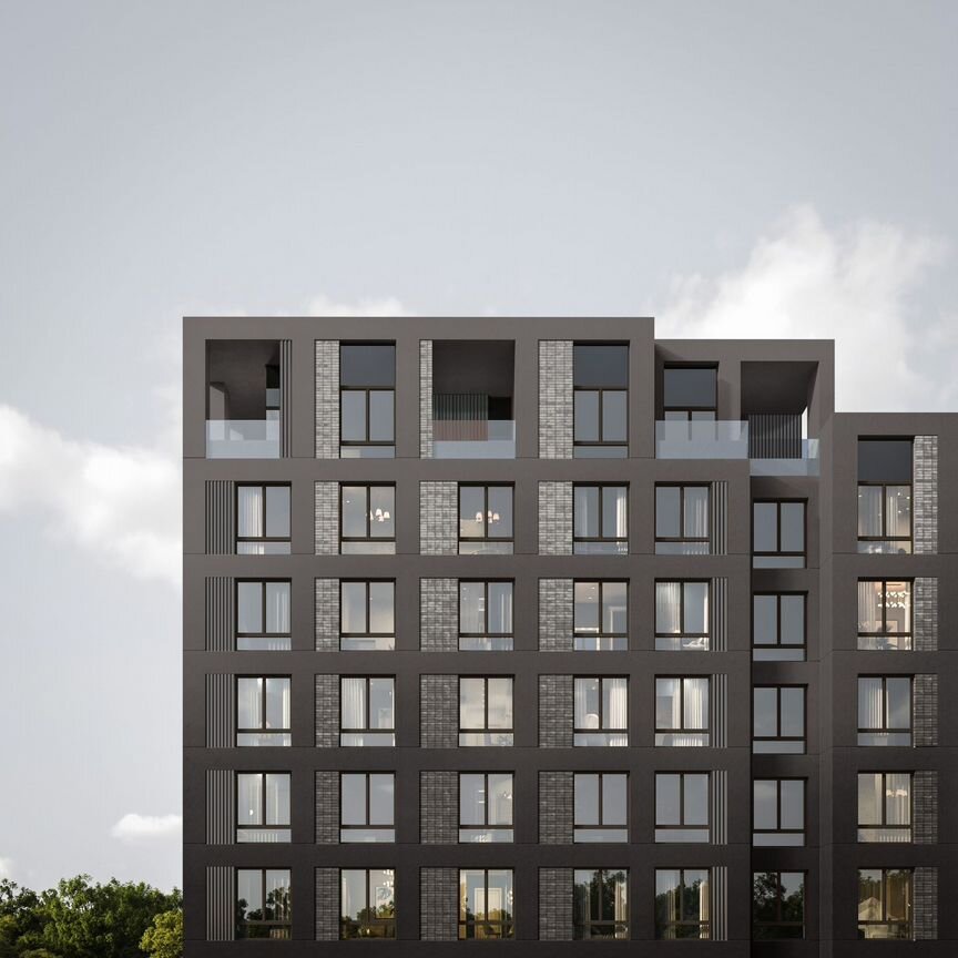 1-к. квартира, 42,1 м², 2/8 эт.