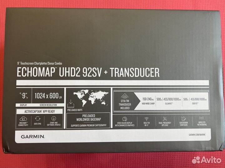 Garmin Echomap UHD2 92sv gt56uhd-TM