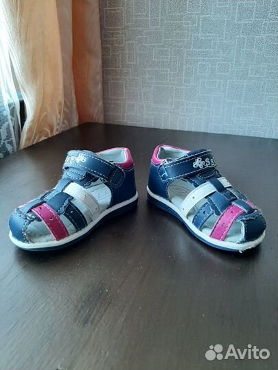 Сандалии для девочки размер 21