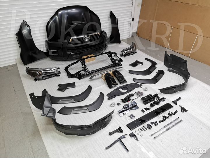 Рестайлинг Toyota Hilux в 2021 год + Металл