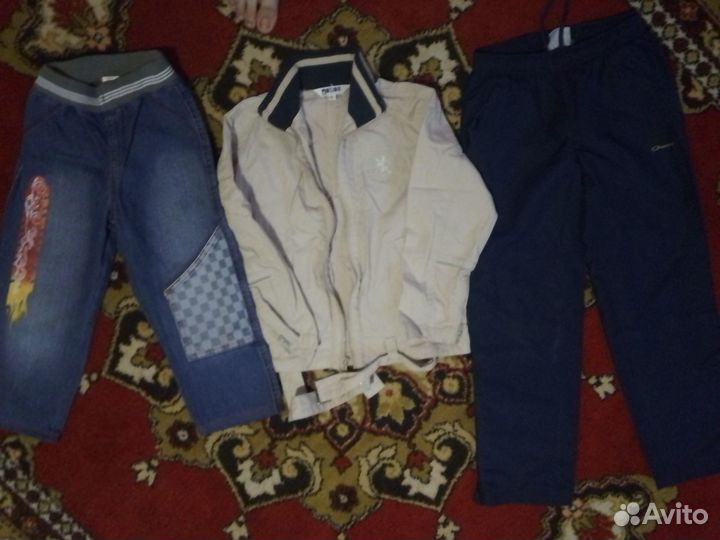 Большой пакет одежды 122-128