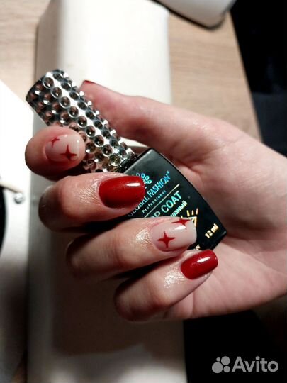 Маникюр наращивание ногтей