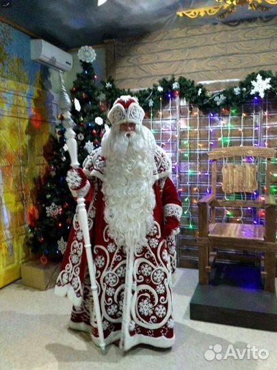 Карнавальный костюм деда мороза и снегурочки