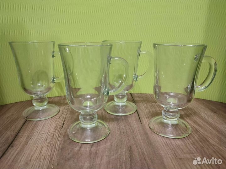 Бокалы для глинтвейна/латте/капучино