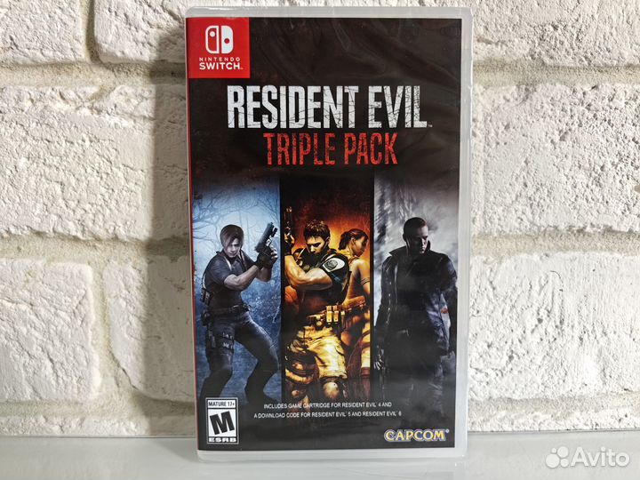 Resident Evil Triple Pack Новый