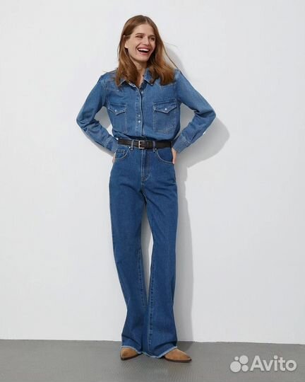 Джинсовая рубашка женская 2mood