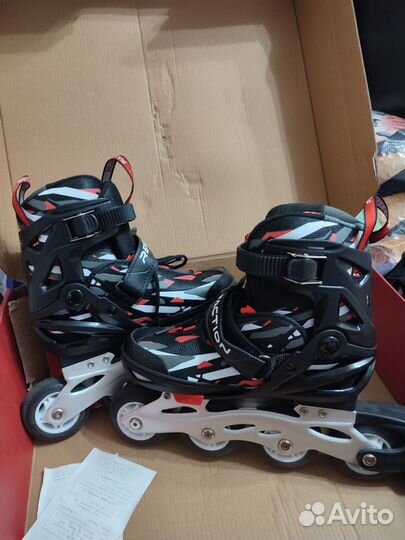 Роликовые коньки детские раздвижные