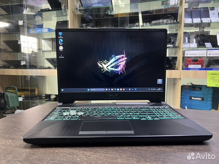 Игровой ноутбук Asus Tuf ryzen 5/16gb/gtx1650Ti
