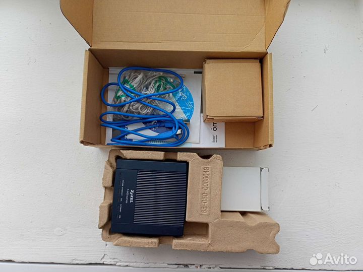 Adsl модем zyXEL p-600
