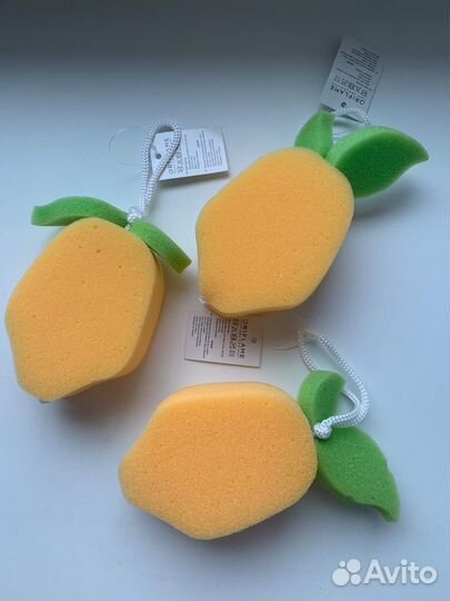 Губка для душа Лимон