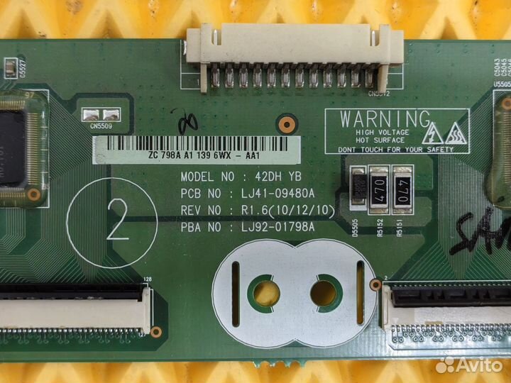 Плата для телевизора samsung P43D452A5W