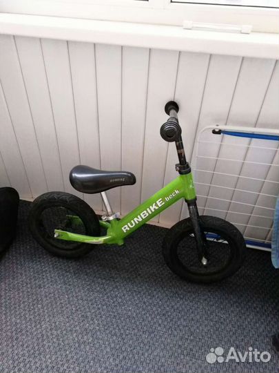 Беговел Runbike Beck зелёный