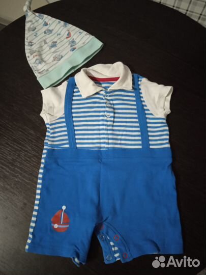 Детские вещи (комплект) 3-9 мес