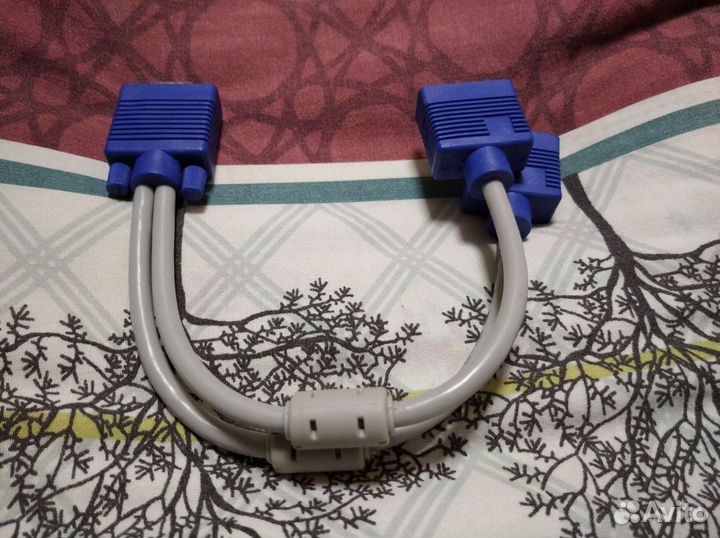 VGA делитель 1*2, пассивный, без питания