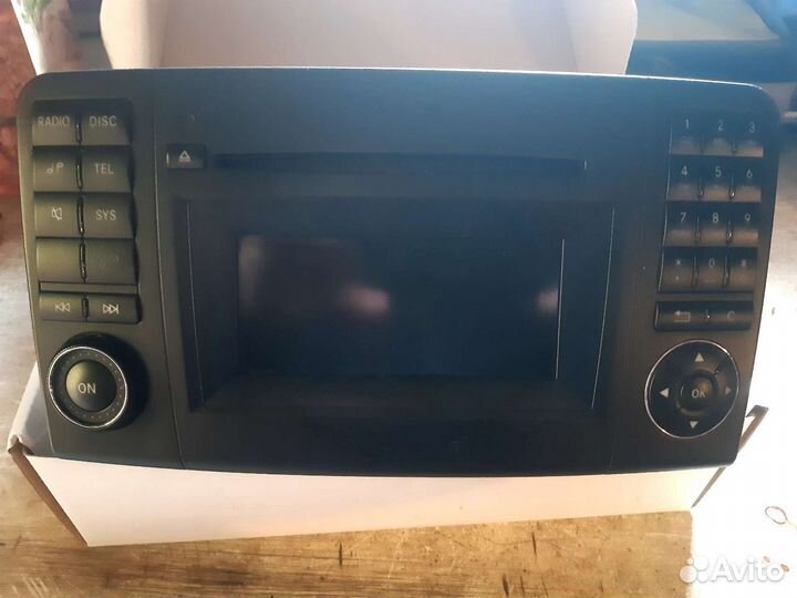 Магнитола Command с Мерседес ML W164 Il