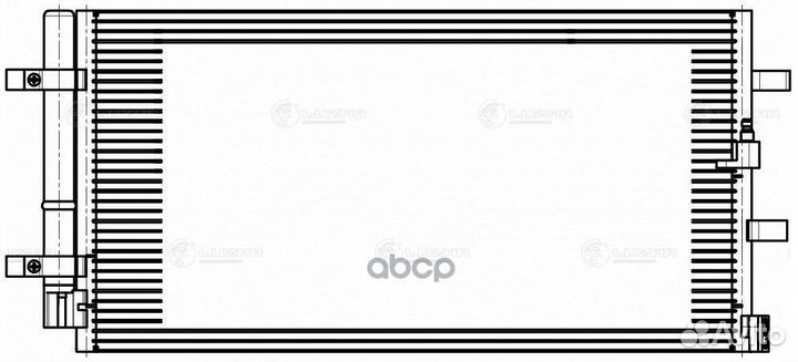 Радиатор кондиц. для а/м Audi A4 (07) /A6 (11) /Q