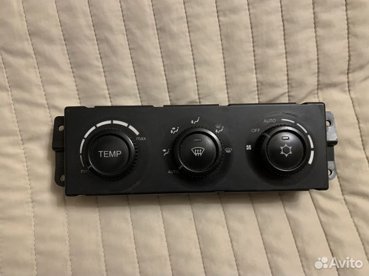 Блок управления отопителем с кондиционером priora