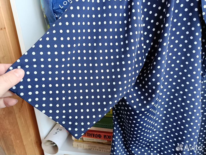 Блузка в горошек 48 р-р (L)