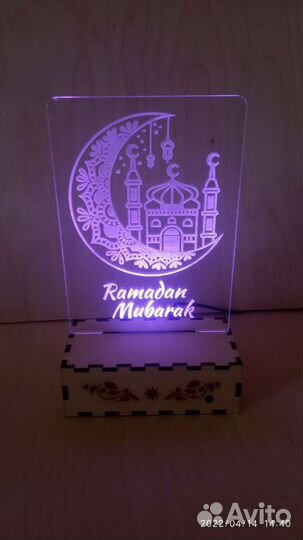 3d светильник ночник мусульманский