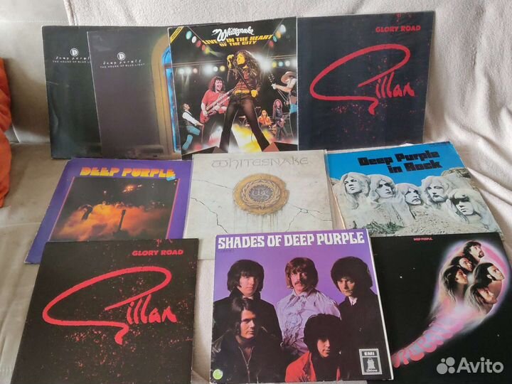 Виниловые пластинки рок зарубежный