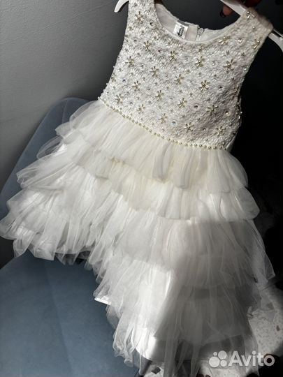 Платье бежевое для девочки