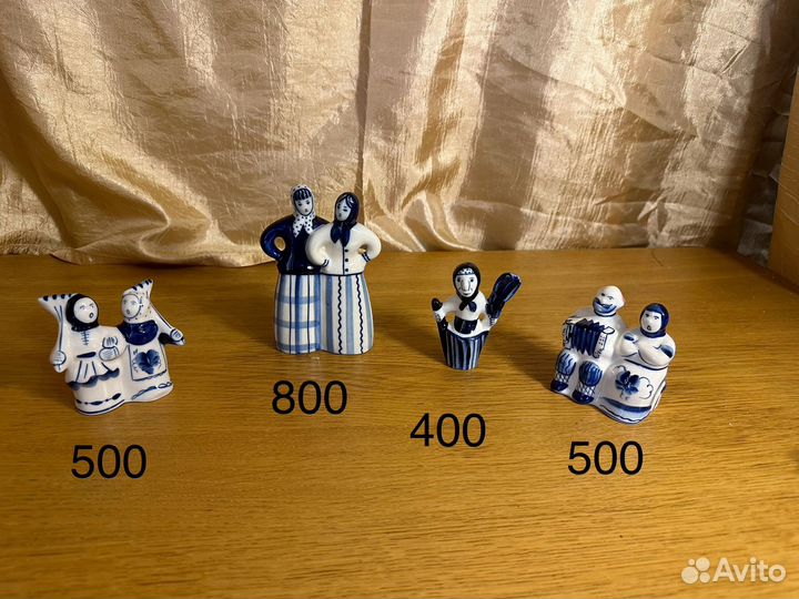 Гжель СССР посуда