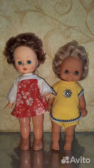 Кукла СССР и кукла гдр