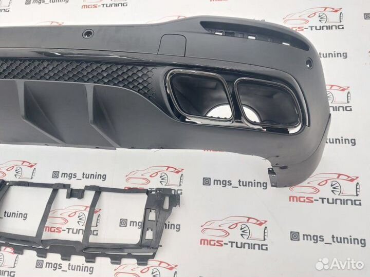 Диффузор с насадками 63 Black на GLS-Class X167