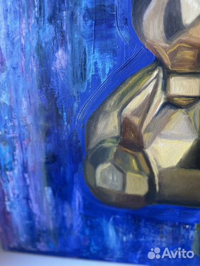 Картина маслом на холсте 50х50