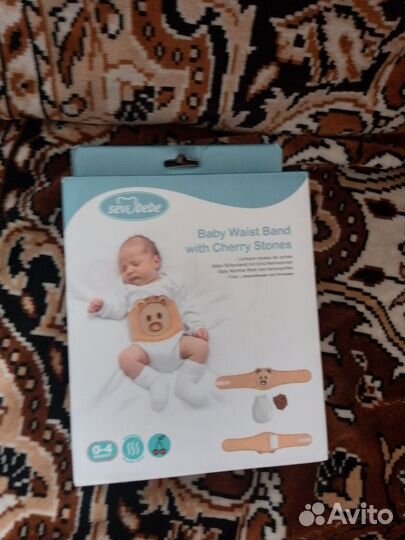 Пояс-грелка sevibebe для новорожденных от колик