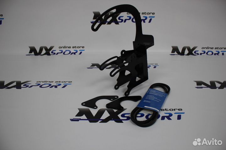 Кронштейн переноса генератора Нива с ремнем с гур