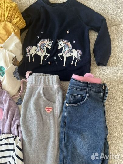 Вещи пакетом на девочку 104-110