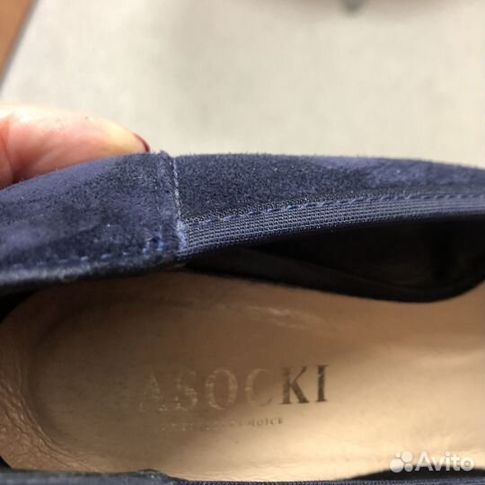 Туфли замшевые 36р. Lasocki
