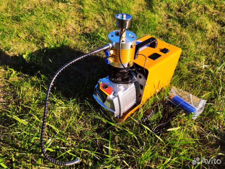 Компрессор вд баллонов для дайвинга акваланга Maer