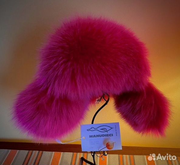 Шапка- ушанка Manudieci 56 размер