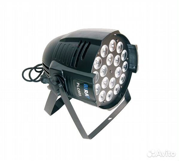 Светодиодный прожектор, rgbwa 18х10w, Bi Ray